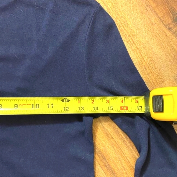 Talula Navy Blue Long Sleeved Button Up Cardigan Sweater With Pockets - Small - Picture 5 of 6